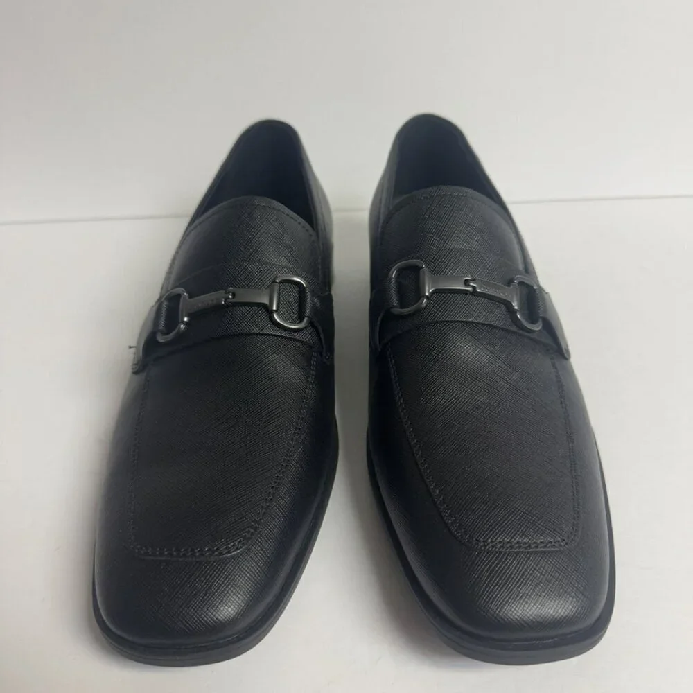 Calvin Klein Mens Malcome Loafer Black Size 10 M